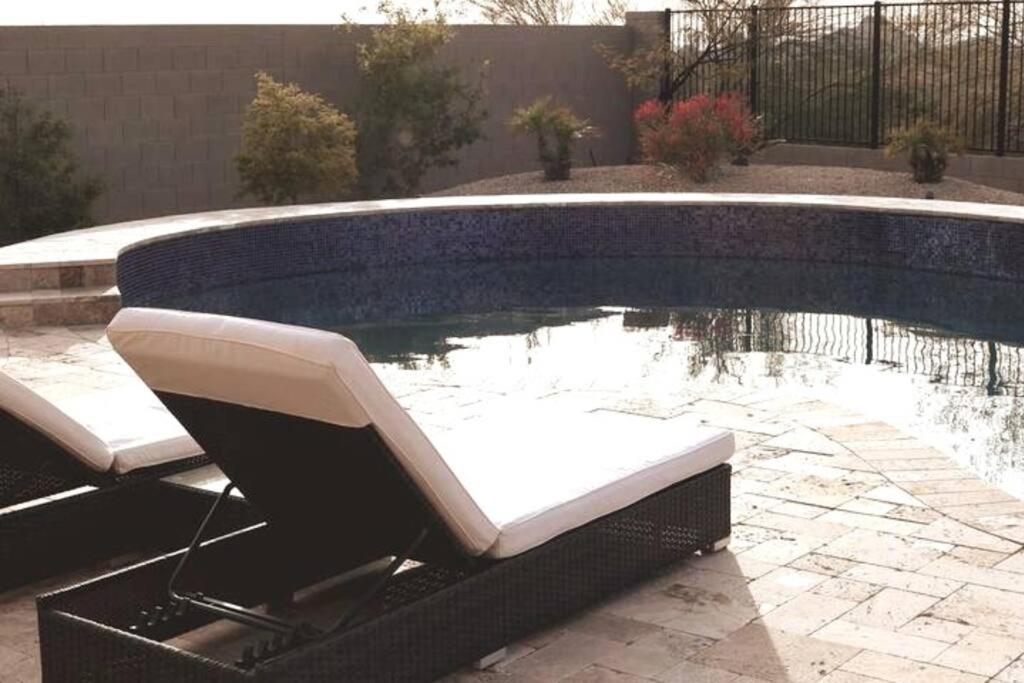 Phoenix Home With Heated Pool, Desert Views & Hot Tub Anthem Exterior photo